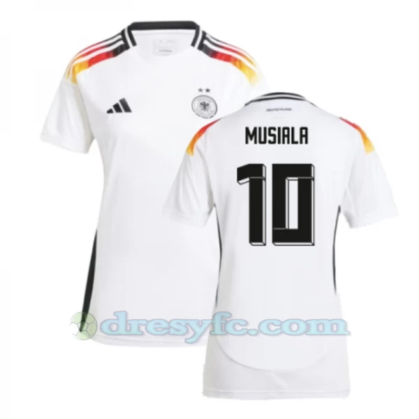 Dámské Jamal Musiala #10 Fotbalové Dresy Německo Mistrovství Evropy 2024 Domácí Dres
