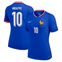 Dámské Kylian Mbappé #10 Fotbalové Dresy Francie Mistrovství Evropy 2024 Domácí Dres