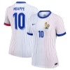 Dámské Kylian Mbappé #10 Fotbalové Dresy Francie Mistrovství Evropy 2024 Venkovní Dres
