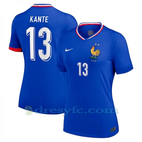 Dámské N'Golo Kanté #13 Fotbalové Dresy Francie Mistrovství Evropy 2024 Domácí Dres