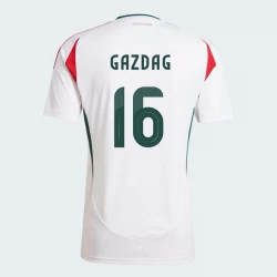 Daniel Gazdag #16 Fotbalové Dresy Maďarsko Mistrovství Evropy 2024 Venkovní Dres Mužské