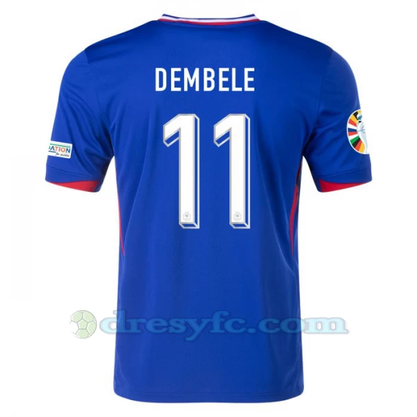 Dembele #11 Fotbalové Dresy Francie Mistrovství Evropy 2024 Domácí Dres Mužské