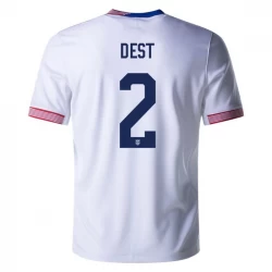 Dest #2 Fotbalové Dresy Spojené Státy Americké Copa America 2024 Domácí Dres Mužské