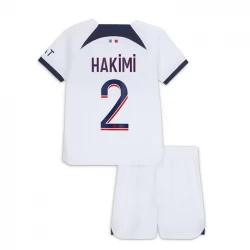 Dětské Achraf Hakimi #2 Fotbalové Dresy Paris Saint-Germain PSG 2023-24 Venkovní Dres Komplet