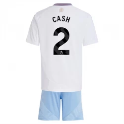 Dětské Cash #2 Fotbalové Dresy Aston Villa 2024-25 Venkovní Dres Komplet