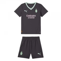 Dětské Fotbalové Dresy AC Milan 2024-25 Alternativní Dres Komplet