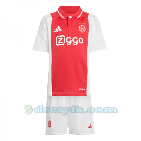 Dětské Fotbalové Dresy AFC Ajax Amsterdam 2024-25 Domácí Dres Komplet