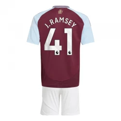 Dětské Fotbalové Dresy Aston Villa J.Ramsey #41 2024-25 Domácí Dres Komplet