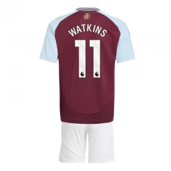 Dětské Fotbalové Dresy Aston Villa Watkins #11 2024-25 Domácí Dres Komplet