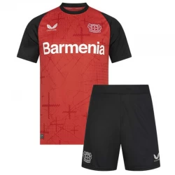 Dětské Fotbalové Dresy Bayer 04 Leverkusen 2024-25 Domácí Dres Komplet