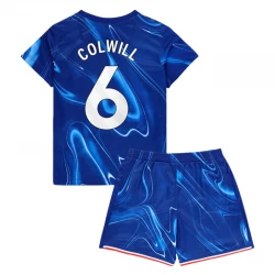 Dětské Fotbalové Dresy Chelsea FC Colwill #6 2024-25 Domácí Dres Komplet