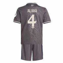 Dětské Fotbalové Dresy David Alaba #4 Real Madrid 2024-25 HP Alternativní Dres Komplet