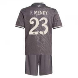 Dětské Fotbalové Dresy F.Mendy #23 Real Madrid 2024-25 Alternativní Dres Komplet