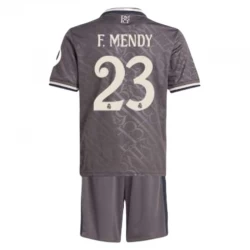 Dětské Fotbalové Dresy F.Mendy #23 Real Madrid 2024-25 HP Alternativní Dres Komplet