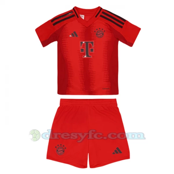 Dětské Fotbalové Dresy FC Bayern München 2024-25 Domácí Dres Komplet