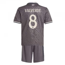 Dětské Fotbalové Dresy Federico Valverde #8 Real Madrid 2024-25 Alternativní Dres Komplet