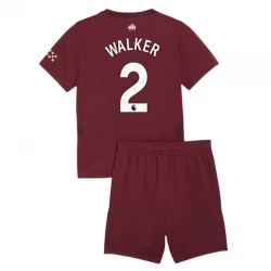 Dětské Fotbalové Dresy Kyle Walker #2 Manchester City 2024-25 Alternativní Dres Komplet