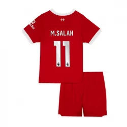 Dětské Fotbalové Dresy Liverpool FC Mohamed Salah #11 2023-24 Domácí Dres Komplet