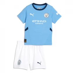 Dětské Fotbalové Dresy Manchester City 2024-25 Domácí Dres Komplet