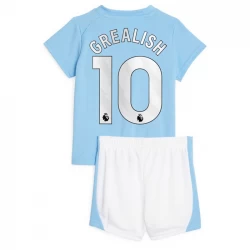Dětské Fotbalové Dresy Manchester City Jack Grealish #10 2023-24 Domácí Dres Komplet
