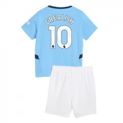 Dětské Fotbalové Dresy Manchester City Jack Grealish #10 2024-25 Domácí Dres Komplet