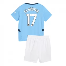 Dětské Fotbalové Dresy Manchester City Kevin De Bruyne #17 2024-25 Domácí Dres Komplet