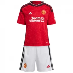 Dětské Fotbalové Dresy Manchester United 2023-24 Domácí Dres Komplet