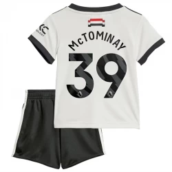 Dětské Fotbalové Dresy McTominay #39 Manchester United 2024-25 Alternativní Dres Komplet