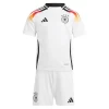 Dětské Toni Kroos #8 Fotbalové Dresy Německo Mistrovství Evropy 2024 Domácí Dres Komplet