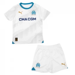 Dětské Fotbalové Dresy Olympique de Marseille 2023-24 Domácí Dres Komplet