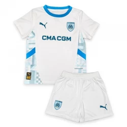 Dětské Fotbalové Dresy Olympique de Marseille 2024-25 Domácí Dres Komplet