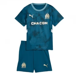 Dětské Fotbalové Dresy Olympique de Marseille 2024-25 Venkovní Dres Komplet