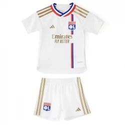 Dětské Fotbalové Dresy Olympique Lyonnais 2023-24 Domácí Dres Komplet