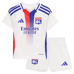 Dětské Fotbalové Dresy Olympique Lyonnais 2024-25 Domácí Dres Komplet