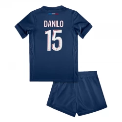 Dětské Fotbalové Dresy Paris Saint-Germain PSG Danilo #15 2024-25 Domácí Dres Komplet