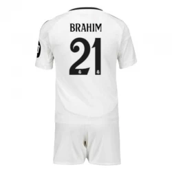 Dětské Fotbalové Dresy Real Madrid Brahim #21 2024-25 HP Domácí Dres Komplet