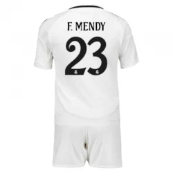 Dětské Fotbalové Dresy Real Madrid F.Mendy #23 2024-25 Domácí Dres Komplet