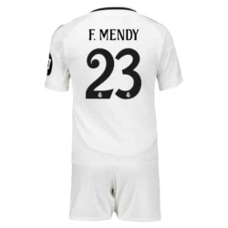 Dětské Fotbalové Dresy Real Madrid F.Mendy #23 2024-25 HP Domácí Dres Komplet