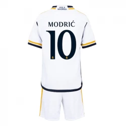 Dětské Fotbalové Dresy Real Madrid Luka Modrić #10 2023-24 Domácí Dres Komplet