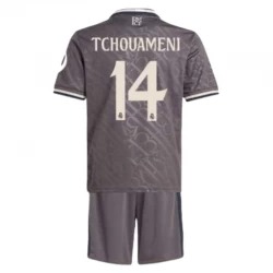 Dětské Fotbalové Dresy Tchouameni #14 Real Madrid 2024-25 HP Alternativní Dres Komplet