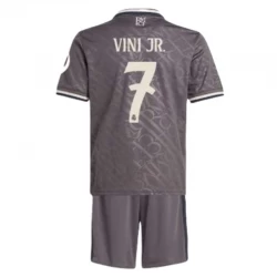 Dětské Fotbalové Dresy Vinicius Junior #7 Real Madrid 2024-25 HP Alternativní Dres Komplet