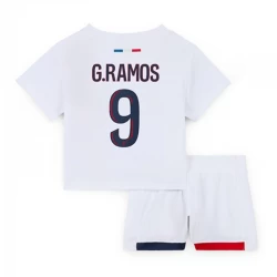 Dětské G.Ramos #9 Fotbalové Dresy Paris Saint-Germain PSG 2024-25 Venkovní Dres Komplet