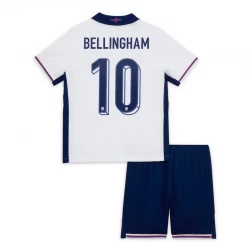 Dětské Jude Bellingham #10 Fotbalové Dresy Anglie Mistrovství Evropy 2024 Domácí Dres Komplet