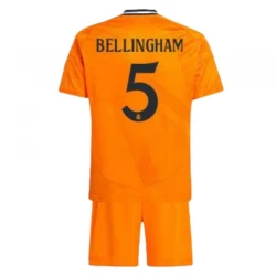 Dětské Jude Bellingham #5 Fotbalové Dresy Real Madrid 2024-25 Venkovní Dres Komplet