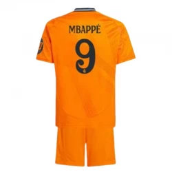 Dětské Mbappe #9 Fotbalové Dresy Real Madrid 2024-25 HP Venkovní Dres Komplet