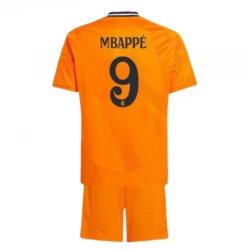 Dětské Mbappe #9 Fotbalové Dresy Real Madrid 2024-25 Venkovní Dres Komplet