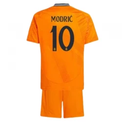 Dětské Modric #10 Fotbalové Dresy Real Madrid 2024-25 Venkovní Dres Komplet