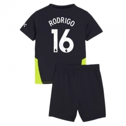 Dětské Rodrigo #16 Fotbalové Dresy Manchester City 2024-25 Venkovní Dres Komplet