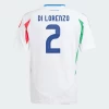 Di Lorenzo #2 Fotbalové Dresy Itálie Mistrovství Evropy 2024 Venkovní Dres Mužské