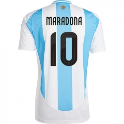 Diego Maradona #10 Fotbalové Dresy Argentina Copa America 2024 Domácí Dres Mužské